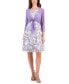 Фото #1 товара Women's 2-Pc. Floral-Print Dress & Chiffon Jacket