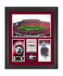 Фото #1 товара Georgia Bulldogs Sanford Stadium Framed 20'' x 24'' 3-Opening Collage