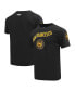 Фото #1 товара Men's Black Golden State Warriors T-shirt