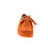 Фото #3 товара Clarks Wallabee 26163072 Mens Orange Suede Oxfords & Lace Ups Casual Shoes