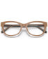 ფოტო #4 პროდუქტის Men's Square Eyeglasses HC6190U