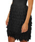 Фото #4 товара Коктейльное платье из шифона с перьями женское Adrianna Papell Adrianna