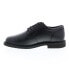 Фото #9 товара Bates Sentry Lux High Shine E01850 Mens Black Plain Toe Oxfords Shoes