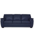 Фото #8 товара Lothan 87" Leather Sofa, Created for Macy's