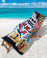Фото #2 товара Lifequard Chair Beach Towel, 40" x 70"