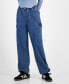 ფოტო #1 პროდუქტის Juniors' High-Rise Slim-Leg Cargo Pants