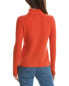 Forte Cashmere Rib 1/4-Zip Cashmere Sweater Women's