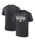 ფოტო #1 პროდუქტის Men's Heather Charcoal Florida Panthers 2024 Stanley Cup Champions Locker Room Big Tall T-Shirt