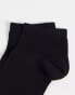 Фото #4 товара ASOS DESIGN 5 pack trainer socks in black