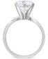 ფოტო #3 პროდუქტის Diamond (3 ct. t.w.) Solitaire Engagement Ring in 14K White Gold