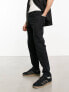 Dickies duck canvas carpenter trousers in black