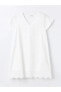 Фото #7 товара Платье LC WAIKIKI с коротким рукавом, эко-модель, V-образный вырез