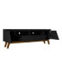 Marcus 70.86" Medium Density Fiberboard 4-Shelf TV Stand - фото #20