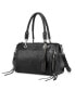 ფოტო #4 პროდუქტის Women's Genuine Leather Lily Satchel Bag
