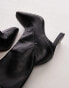 Topshop Orry high heeled boots with pointed toe in black