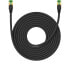Szybki kabel sieciowy LAN RJ45 cat.8 40Gbps pleciony 10m czarny