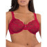 Smart & Sexy Unlined Bra Women's Size 42DD Red Signature Lace Stretch Underwire