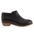Фото #1 товара Softwalk Rocklin S1457-001 Womens Black Leather Ankle & Booties Boots 5.5
