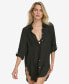 Фото #1 товара Women's Beach Button-Up Shirt Cover-Up