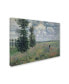 Фото #2 товара Claude Monet 'The Poppy Field' Canvas Art - 14" x 19"