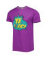 ფოტო #3 პროდუქტის Men's and Women's Purple Yo! MTV Raps Tri-Blend T-shirt