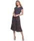 Фото #5 товара Платье миди с расклешенной юбкой в цветочном принте Tommy Hilfiger для женщин