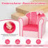 Фото #7 товара Детское кресло Costway Kindersofa HY10207PI в розовом цвете