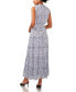 Фото #4 товара Women's Sleeveless Tie V-Neck Maxi Dress