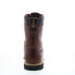 Фото #13 товара Carolina Grind Internal Composite Toe Metguard 8" Mens Brown Work Boots