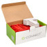 Q-CONNECT Plastic fastener binder d-clips box of 100 units