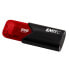 Фото #4 товара EMTEC Click Easy - 256 GB - USB Type-A - 3.2 Gen 1 (3.1 Gen 1) - Capless - Black - Red