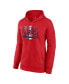 ფოტო #3 პროდუქტის Women's Red Florida Panthers 2024 Stanley Cup Champions Primetime Fleece Pullover Hoodie