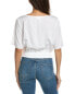 Фото #2 товара Bella Dahl Smocked Top Women's White Xs