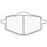 Фото #2 товара CL BRAKES 2284MX10 Sintered Brake Pads