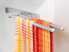 Фото #7 товара Хранение продуктов Emuca Ausziehbarer Handtuchhalter, ausziehbar, 2 Arme, Aluminium, weiß lackiert