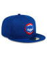 Фото #2 товара Men's Royal Chicago Cubs 2024 Batting Practice 59FIFTY Fitted Hat