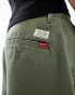 Levi's XX chinos loose straight pleated in mid green