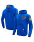Men's Blue St. Louis Blues Classic Chenille Full-Zip Hoodie Jacket