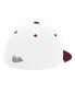 ფოტო #2 პროდუქტის Men's White Mississippi State Bulldogs On-Field Baseball Fitted Hat