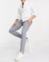 Фото #4 товара ASOS DESIGN super skinny suit trousers in mid grey