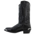 Фото #3 товара Laredo Mccomb Round Toe Cowboy Mens Black Casual Boots 12621