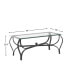 3-Piece Tempered Glass Coffee Table Set