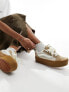 Фото #1 товара Vans Knu Stack trainers in tan and gum