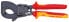 KNIPEX 95 36 250 - Hand wire/cable cutter - Red/Yellow - Steel - Black - 25 cm - 165 mm