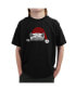 ფოტო #1 პროდუქტის Child Christmas Peeking Cat - Boy's Word Art T-Shirt