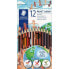 Colouring pencils Staedtler Noris Colour Wopex Set 12 Pieces (10 Units)