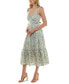 Фото #5 товара Платье Trixxi джуниоры с завязками и объемной юбкой Fit & Flare Midi