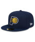 Men's Navy Indiana Pacers 2024 NBA All-Star Game Rally Drive Side Patch 59FIFTY Fitted Hat