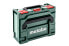 Фото #2 товара Metabo 626886000, Tool hard case, Acrylonitrile butadiene styrene (ABS), Green, Red, 11.2 L, 125 kg, 396 mm