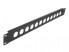 Delock 86500 - Black - Metal - Rack mounting - 1U - 44.5 mm - 12.5 mm